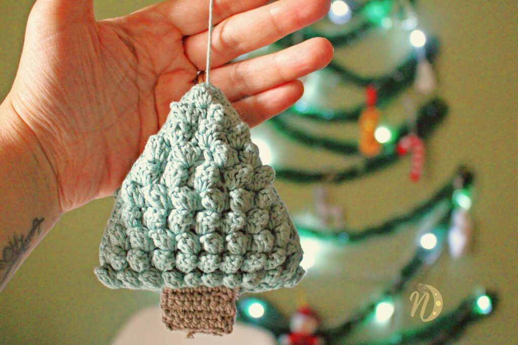 adorno navidad ganchillo